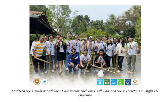 Misamis University NSTP Grows 500 Narra Seedlings